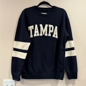 🔥Tampa Navy Blue Pullover Women’s Sz L Like New🔥